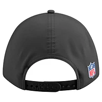 Casquette ajustable New Era Buffalo Bills 2025 Sideline pour homme, couleur anthracite, modèle 9FORTY M-Crown