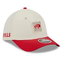 Men's New Era  Cream/Red Buffalo Bills 2026 NFL Training Camp 39THIRTY Flex Hat