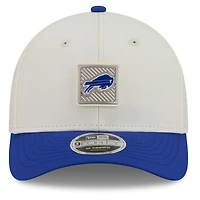 Men's New Era  Cream/Royal Buffalo Bills 2026 NFL Training Camp 9FORTY Adjustable Hat