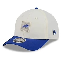 Casquette ajustable New Era crème/bleu roi Buffalo Bills 2026 NFL Training Camp 9FORTY pour homme