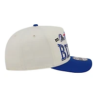 Men's New Era  Cream/Royal Buffalo Bills A-Frame 9FIFTY Snapback Hat
