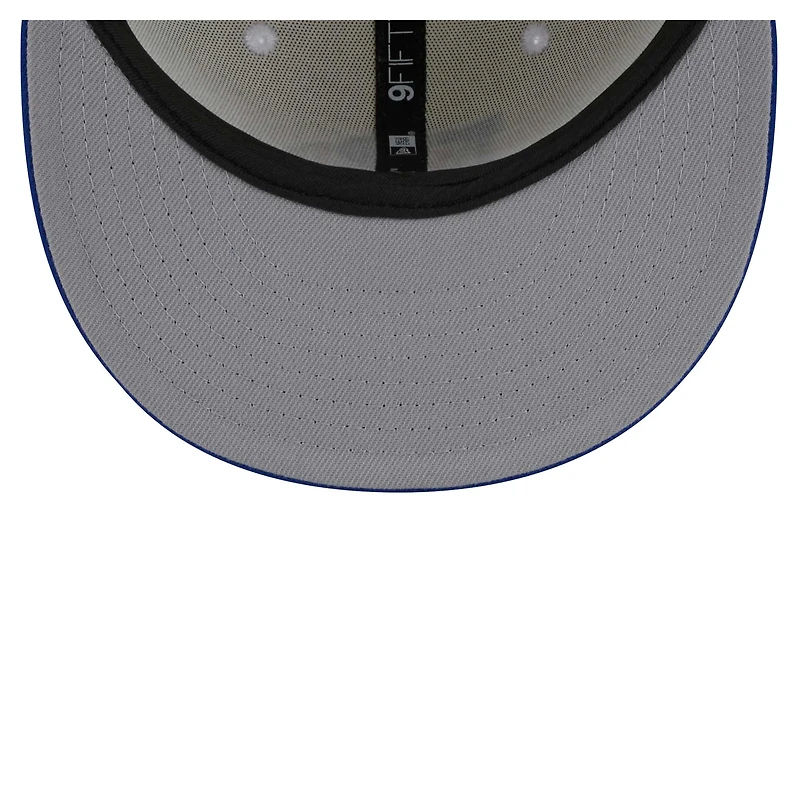 Casquette 9FIFTY Snapback New Era crème/royale Buffalo Bills City Originals pour homme