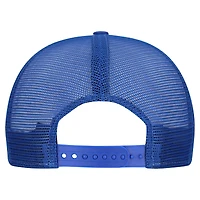 Men's New Era Cream/Royal Buffalo Bills Throwback Cutout A-Frame 9FIFTY Snapback Hat
