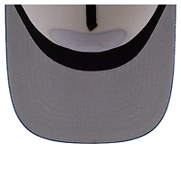 Men's New Era  Cream/Royal Buffalo Bills Washed A-Frame 9FIFTY Snapback Hat