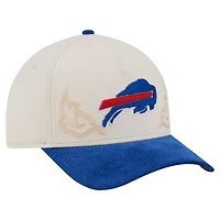 Men's New Era  Cream/Royal Buffalo Bills Western 9FORTY A-Frame Adjustable Hat