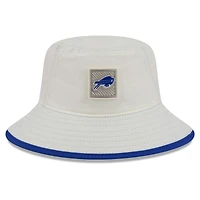 Men's New Era  Cream Buffalo Bills 2026 NFL Training Camp Sport Bucket Hat