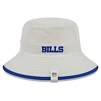 Men's New Era  Cream Buffalo Bills 2026 NFL Training Camp Sport Bucket Hat