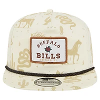Men's New Era  Cream Buffalo Bills Desert Rose 19TWENTY Adjustable Hat