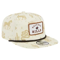 Men's New Era  Cream Buffalo Bills Desert Rose 19TWENTY Adjustable Hat