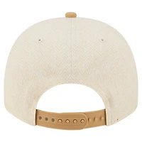 Men's New Era  Cream Buffalo Bills Herringbone 9FIFTY A-Frame Snapback Hat