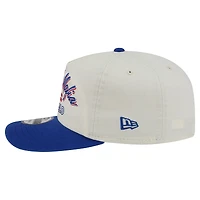 Men's New Era Cream Buffalo Bills Script 19TWENTY Adjustable Hat