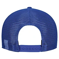 Men's New Era  Gray/Royal Buffalo Bills Cork Split Panel 9FIFTY Trucker Snapback Hat