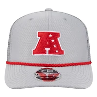 Men's New Era  Gray Buffalo Bills 2025 Pro Bowl 9SEVENTY Stretch-Snap Hat