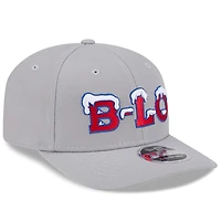 Casquette ajustable 9SEVENTY grise New Era pour homme, collection Rivalries 2025 des Buffalo Bills