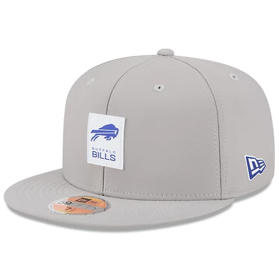 Men's New Era Gray Buffalo Bills 2025 Sideline  59FIFTY Fitted Hat