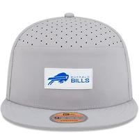 Casquette snapback 9FIFTY grise Buffalo Bills 2025 pour homme New Era