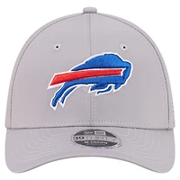 Men's New Era Gray Buffalo Bills 39THIRTY M-Crown Flex Fit Hat
