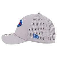 Men's New Era Gray Buffalo Bills 39THIRTY M-Crown Flex Fit Hat
