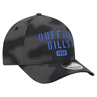 Men's New Era Gray Buffalo Bills Halftone Camo 9FORTY Hat
