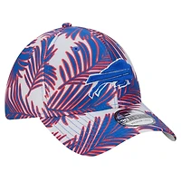 Men's New Era Gray Buffalo Bills Palms 39THIRTY Flex Hat
