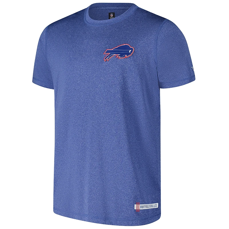 Men's New Era Heather Royal Buffalo Bills 2024 NFL Training Camp T-Shirt