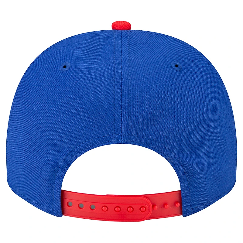 Men's New Era Josh Allen Royal Buffalo Bills Director of Billustration A-Frame 9FIFTY Adjustable Hat