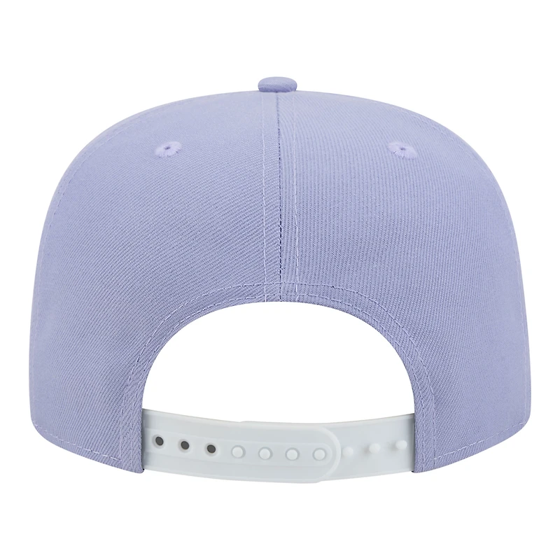 Casquette snapback New Era 9FIFTY Bloom A-Frame pour homme, couleur lavande, Buffalo Bills