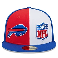 Men's New Era  Red/Royal Buffalo Bills 2023 Sideline 59FIFTY Fitted Hat