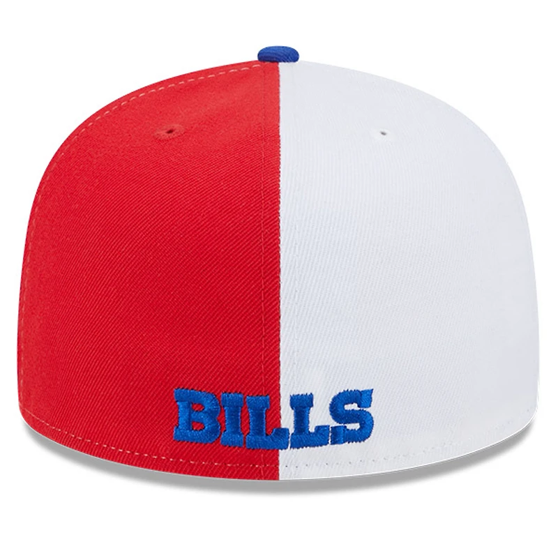 Men's New Era Red/Royal Buffalo Bills 2023 Sideline 59FIFTY Fitted Hat