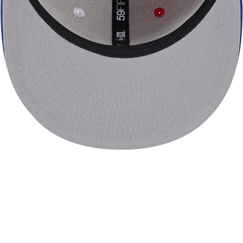 Casquette ajustée 59FIFTY Sideline 2023 New Era pour homme, rouge/royal Buffalo Bills