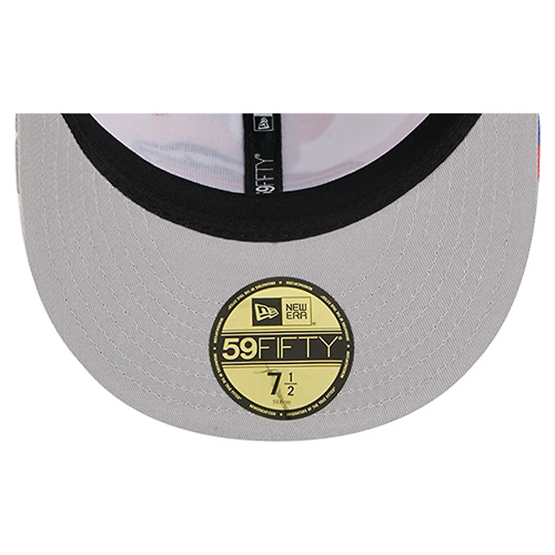 Men's New Era  Red/Royal Buffalo Bills 59FIFTY Fitted Hat