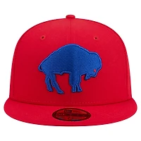 Men's New Era Red Buffalo Bills 59FIFTY Fitted Hat