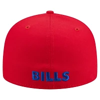 Casquette ajustée New Era rouge Buffalo Bills 59FIFTY pour homme