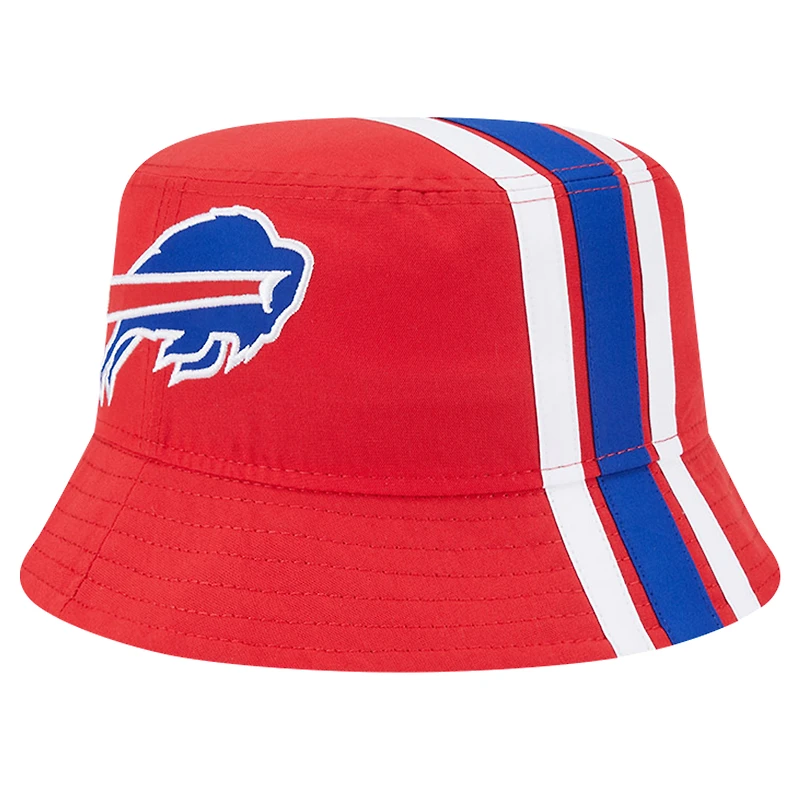 Chapeau bob Buffalo Bills blanc New Era pour homme
