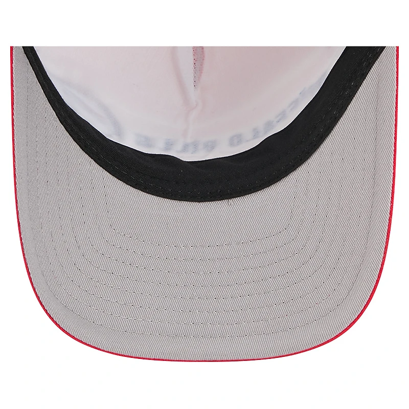 Casquette ajustable New Era Linear A-Frame 9FORTY pour homme, Buffalo Bills rouges