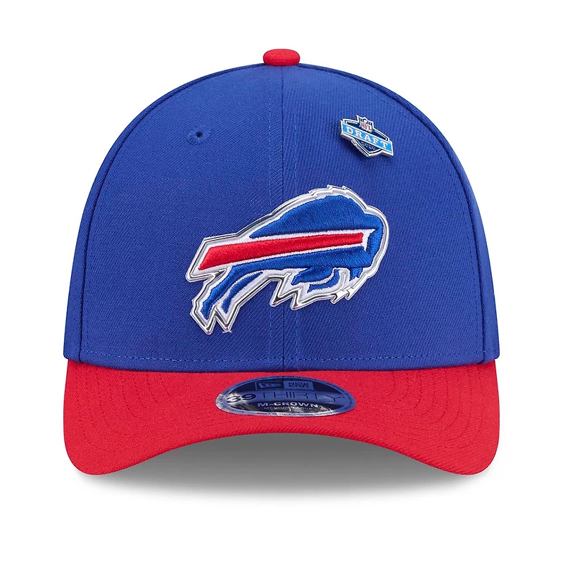Men's New Era Royal/Red Buffalo Bills 2026 NFL Draft 39THIRTY M-Crown Flex Hat