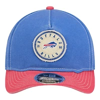Casquette ajustable New Era 9FORTY Buffalo Bills Royal/Rouge pour homme