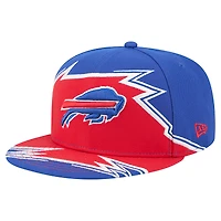 Men's New Era  Royal/Red Buffalo Bills Break 59FIFTY Fitted Hat