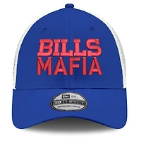 Men's New Era Royal/White Buffalo Bills Mafia Neo 39THIRTY Flex Hat