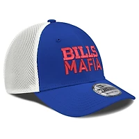 Men's New Era Royal/White Buffalo Bills Mafia Neo 39THIRTY Flex Hat