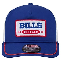 Casquette ajustable New Era 19TWENTY pour homme, bleu royal/blanc, Buffalo Bills Patch