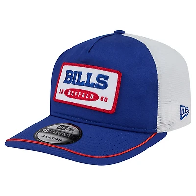 Men's New Era Royal/White Buffalo Bills Patch 19TWENTY Adjustable Hat