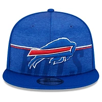 New Era Royal Buffalo Bills 2023 NFL Training Camp 9FIFTY Snapback Casquette pour homme