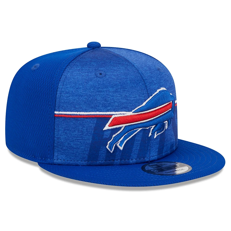 New Era Royal Buffalo Bills 2023 NFL Training Camp 9FIFTY Snapback Casquette pour homme