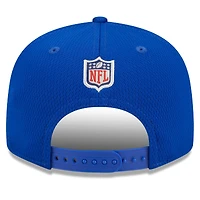 New Era Royal Buffalo Bills 2023 NFL Training Camp 9FIFTY Snapback Casquette pour homme