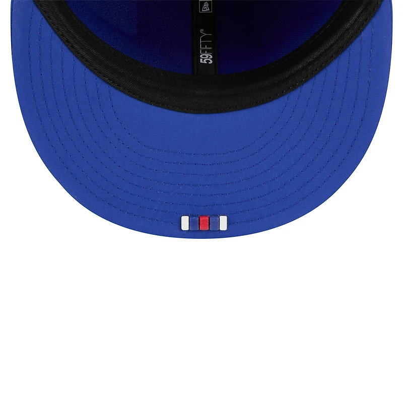 Men's New Era Royal Buffalo Bills 2025 Sideline 59FIFTY Fitted Hat