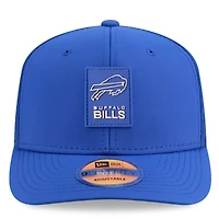 Casquette ajustable New Era Royal Buffalo Bills 2025 Sideline 9SEVENTY pour homme