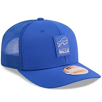 Men's New Era  Royal Buffalo Bills 2025 Sideline 9SEVENTY Adjustable Trucker Hat