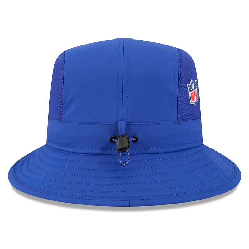 Men's New Era Royal Buffalo Bills 2025 Sideline  Bucket Hat