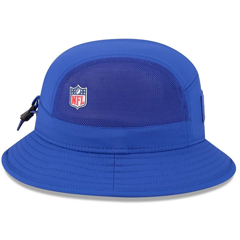 Bob New Era Royal Buffalo Bills 2025 Sideline pour homme